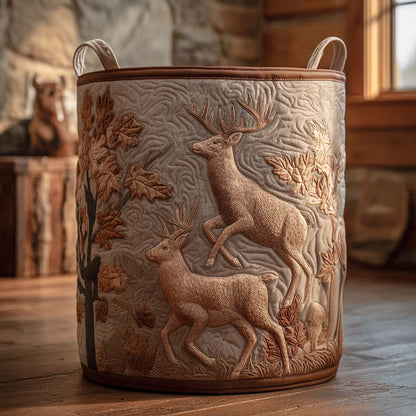 Quilted Laundry Basket - Cedar Peak