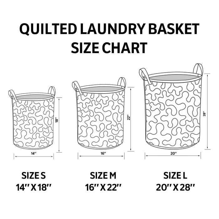 Quilted Laundry Basket - Sunflower II