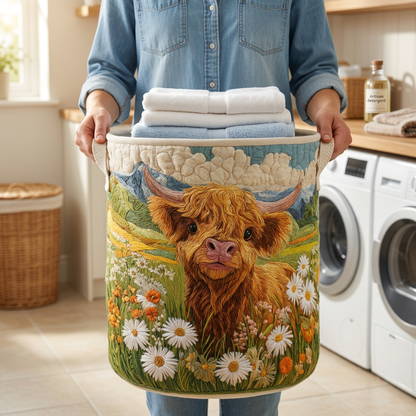 Quilted Laundry Basket - Blooming Highlands
